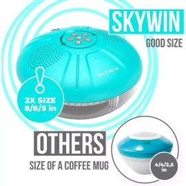 Skywin Floating Pool Speaker with Lights Accessories - Floating Pool Lights I...