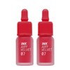 Peripera Peripera Ink The Airy Velvet (AD) 007 Heart Bomb 2pcs / 페리페라 페리페라 잉크 더 에어리 벨벳(AD) 007 심장폭격 2개
