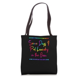 Put Laundry in Oven Mom Funny Mother Weird Tote Bag