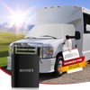 BOYISEN RV Windshield Sunshade Cover, RV Front Window Cover Compatible