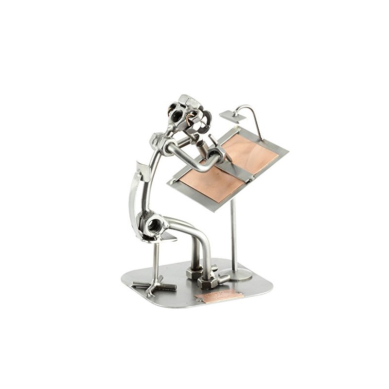 Steelman24 I Nuts and bolts sculpture Technical Illustrator I Handmade