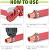 IWISS Ear Hose Band, 1/2 inch (φ17.5 mm), Ear Type,