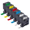 BEYONDTEK 6 x Compatible with Dymo D1 Label Tape 12