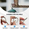 Screw Hooks, M6 Hooks for Screwing - Ceiling Hooks, Screw