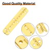 uxcell Metal Piano Hinges 180 Degree Long Folding Hinges with