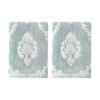 Croscill Juno 2-Pc Bath Towel Set, Seafoam