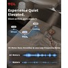 TCL 52" Low Profile Ceiling Fan with Light, Slim, White,