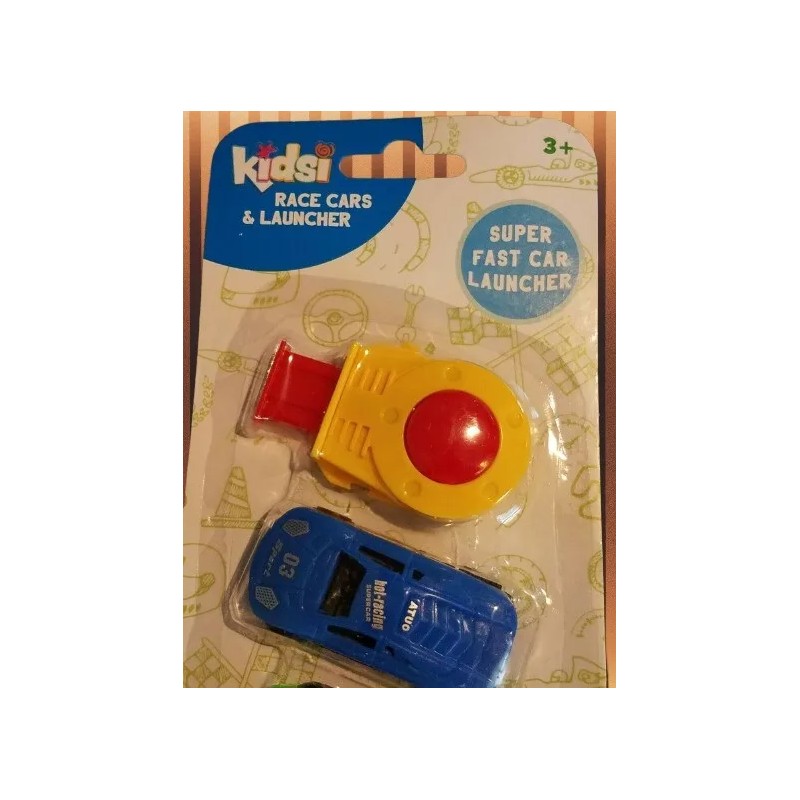 Orb Toys Kidsi Race Cars and Launcher