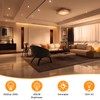 YGS-Tech 2 Inch LED Recessed Lighting, Dimmable Downlight 3W(35W Halogen