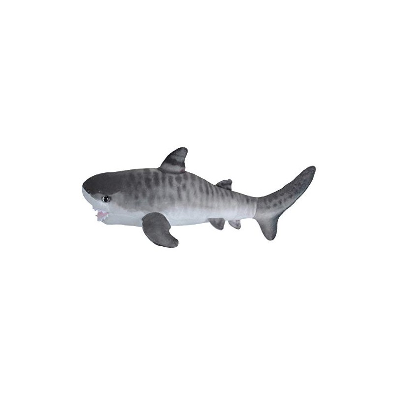 Wild Republic 23416 Soft Living Ocean Mini Tiger Shark, Cuddly
