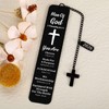 Baptism Bookmarks for Man, Bible Bookmarks for Men, Black Scripture