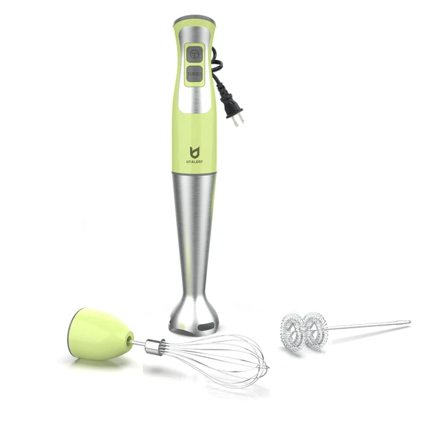 Immersion Hand Blender, UTALENT 3-in-1 8-Speed Stick Blender with Milk