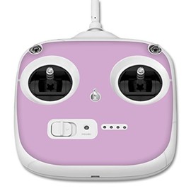 MightySkins Skin Compatible with DJI Phantom 3 Standard Quadcopter Drone Controller wrap Cover Sticker Skins Solid Purple