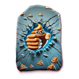 Escaping Poop Stoma Bag Pouch | Funny Ostomy Cover for Colostomy, Ileostomy & Urostomy | Soft & Stretchy for Comfort, Discretion & Style