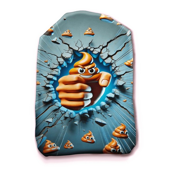 Escaping Poop Stoma Bag Pouch | Funny Ostomy Cover for