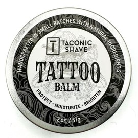 Taconic Shave, Ultra-Moisturizing Tattoo Balm for Condiitioining and Mainntiaince to make Tattoos lmore Vibrand