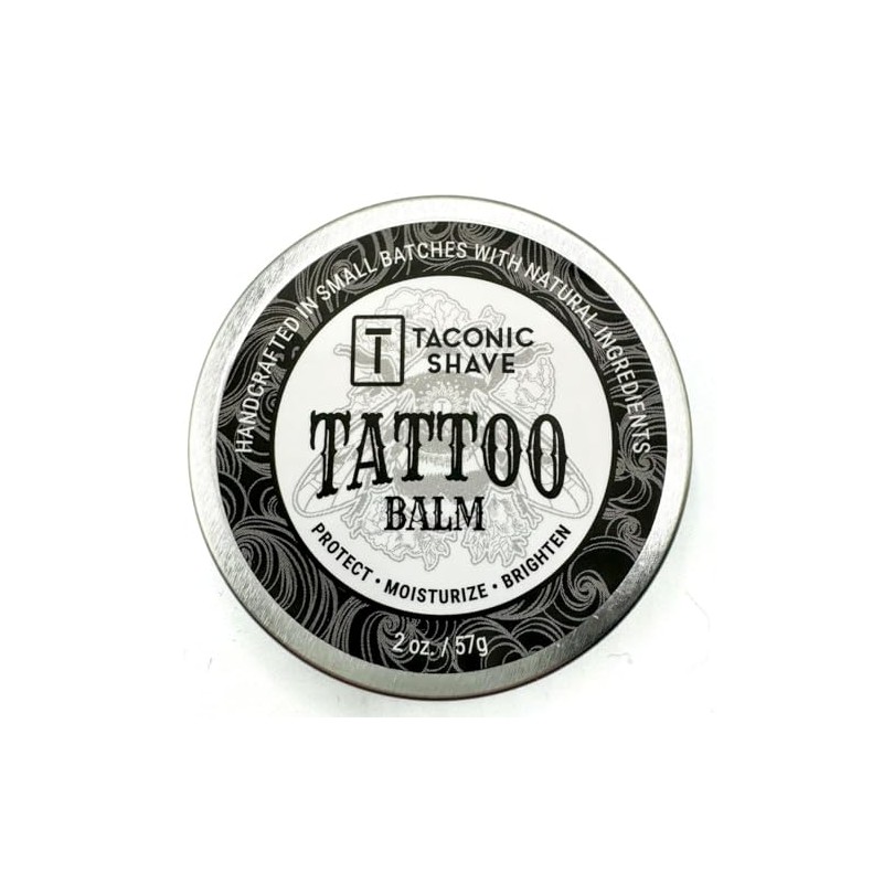 Taconic Shave, Ultra-Moisturizing Tattoo Balm for Condiitioining and Mainntiaince to