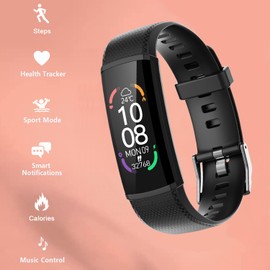 Fitness Watch Men's Fitness Tracker with Notification Pedometer Watch Smartwatch Women with Heart Rate / Blood Pressure Measurement Sleep Monitor Sports Monitor for Android iOS