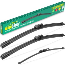 WINDSMILE 26" 19" 13" Windshield Wiper Blades Replacement for Range Rover Velar 2018 2019 2020 2021 2022 2023 2024 2025 Land Rover Velar L560 Premium All Weather Front Rear Wipers Set - OEM Quality (Pack of 3)