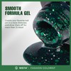 MEFA UV Nagellack, 6 Farben Grün Glitzer Farben 7 ML