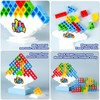 48 Pieces Tetra Tower Game, Tetris Balance Tower Game, Stacking