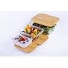 Umami Glass & Bamboo Meal Prep Container Set, 68 oz,