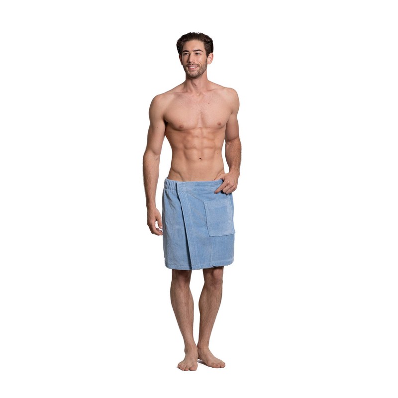 Turkuoise, toalla turca turca de algodón para hombre, de terciopelo,