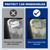Rislobx Dashcam Windshield Sticker, 8PCS Electrostatic Stickers for Dash Cam