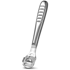 LUPO Callus Remover Callus Remover Tool Foot Heel Razor Scraper Pedicure, silver, Ergonomic