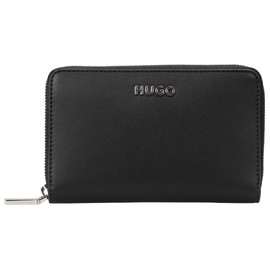 HUGO Women's Mel Small Zip_Around_Wallet, black, Standard size