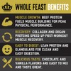 El Polvo de Proteína de Carne Entero Más Fitest Feast