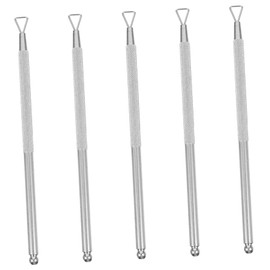 Healvian 15pcs Stainless Steel Cuticle Trimmers for Nail Art Ergonomic Dead Skin Removers Manicure Tools for Nail Care Accessories