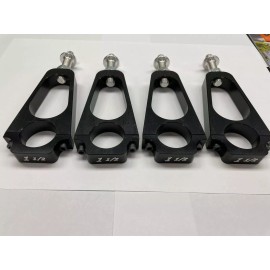 jj-motorsports.com HOOD PIN MOUNT KIT 4.5" x 1.5" x 1/2-20 DIRT LATE MODEL MODIFIED IMCA