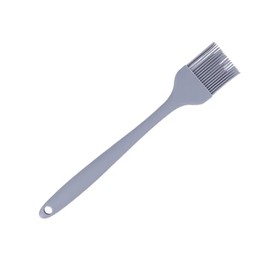 Brocha para Repostería, Cepillo para Aceite de Cocina, Cerdas Suaves Desmontables, Silicona de Grado Alimenticio, Resistente a Altas Temperaturas para Asar (Gris claro)