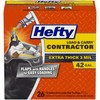 Hefty Load & Carry Heavy Duty Contractor Large Trash Bags,