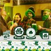 HONGCI 2 Pack St Patricks Day Table Cloth Disposable Rectangular