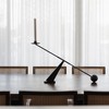 Remenna Black Metal Modern Candle Holder Candlestick Holders Decorative Candle