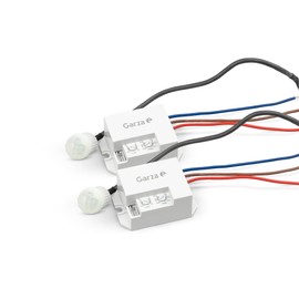 Garza - Pack of 2 Infrared Motion Detectors with 360º Detection Angle