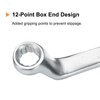 sourcing map Offset Extra Long Box End Wrench 6 x