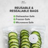 Chef Preserve Reusable Vacuum Sealer Bags for Food – 60