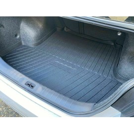 EACCESSORIES EA Cargo Liner - Trunk Mat for Nissan Altima 2013-2024 – Weather-Resistant Trunk Mats for Cars with Raised Lip – Non-Slip Car Trunk Mat Rubber – Easy to Install – Laser Pre-Cut Design