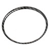 Steering Wheel Emblem Ring Carbon Fiber Look Simple Cool Replacement