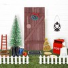 1/12 1/6 Christmas Fairy Door Kit Crafted Exquisite Cute Colourful