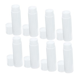 Mikinona 50pcs Lipstick Tube Lip Balm Tube Container 4g With Cover Wax Tube