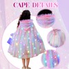 Princess Dress up Clothes for Little Girl, 11Pcs Princess Cape