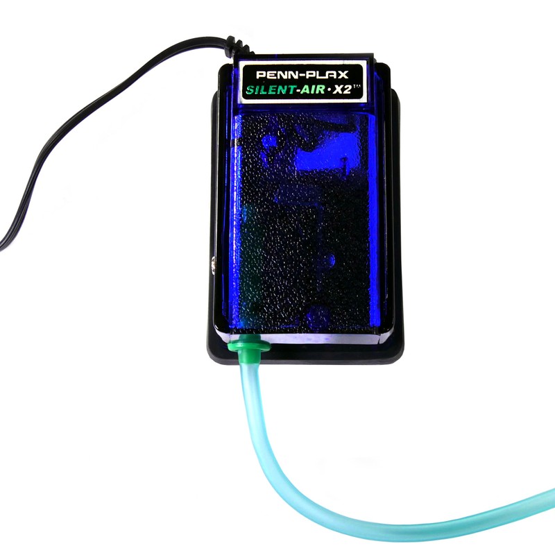 Penn-Plax Silent-Air Aquarium Air Pump - 20 Gal