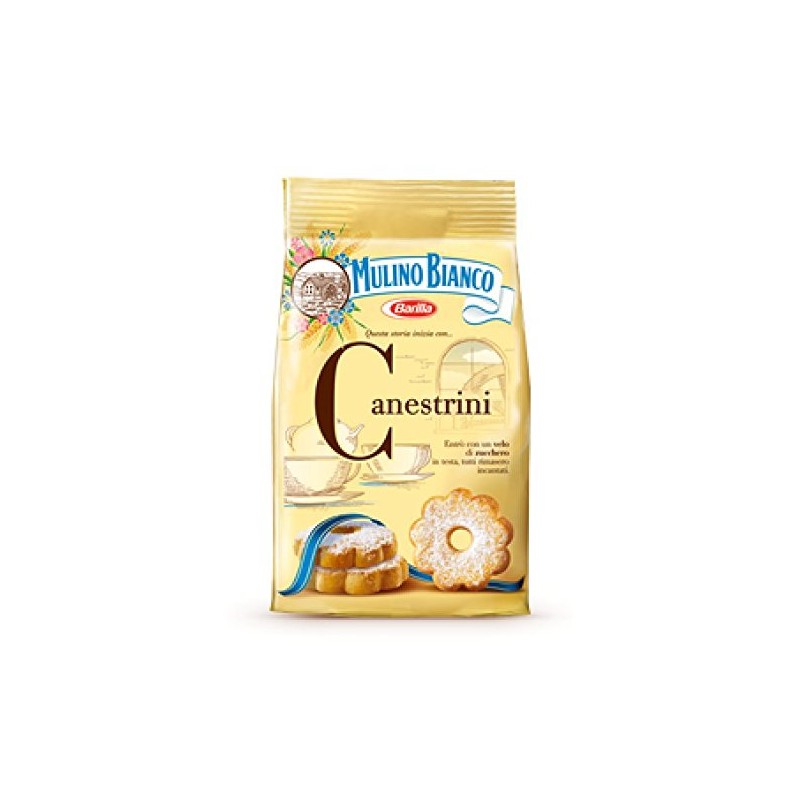 Mulino Bianco:"Canestrini" Biscuits with icing sugar - 7.05 Oz (200g)