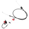 JOYKK Lawnmower Throttle Cable Engine Control Cable with Z Shape