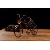 Thy Trading Bicycle Freestanding Countertop Wine Bottle Holder Wine Rack
