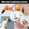 Metal Cutter Drill Attachment,Electric Drill Metal Sheet Cutting Adapters -